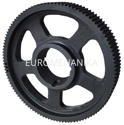 Шкив зубчатый  Synchrochain TL 14M 168S 37 под втулку тапербуш 3525, EMT - Евромеханика