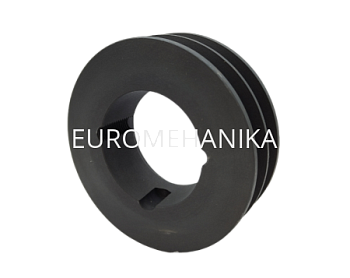 Шкив для клиновых ремней SPA 75 02 под втулку тапербуш 1108, EMT - Евромеханика