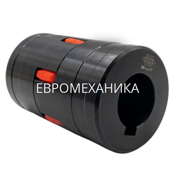 Муфта XL1, d1=22/d2=24 мм+шпон паз, СТАЛЬ, EMT - Евромеханика