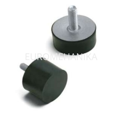 Виброизолятор 1P1MX 30x30 55 Shore A Нерж.сталь - Евромеханика