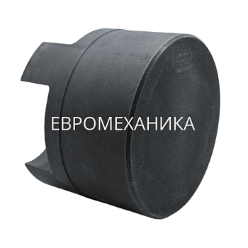 Полумуфта под расточку GEB 65-75 тип B, dmax=75 мм (SGMB075), EMT - Евромеханика