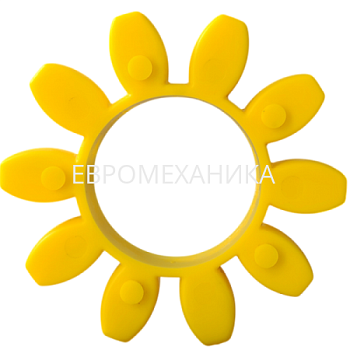 Упругий элемент для GEB 75-90, желтый, 92 Shore A, EMT - Евромеханика