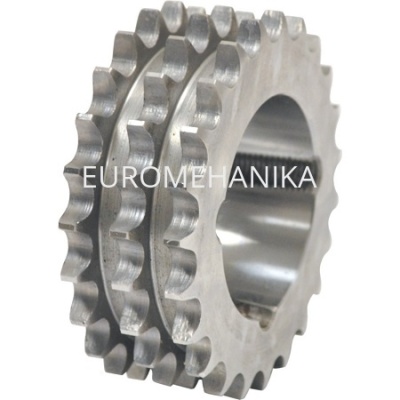 Звездочка 16B-3, шаг 25,4х17,02 мм (1"х17,02 мм), Z=38 под втулку тапербуш 3535 - Евромеханика