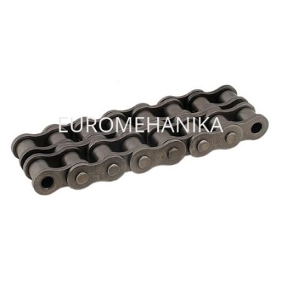 Цепь роликовая двухрядная c прямыми звеньями 06B-2 GL - Евромеханика