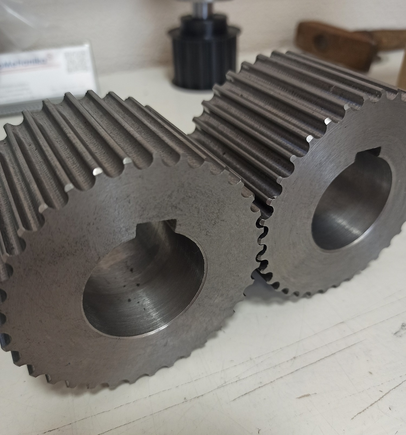 Изготовление зубчатых шкивов из заготовок в Краснодаре