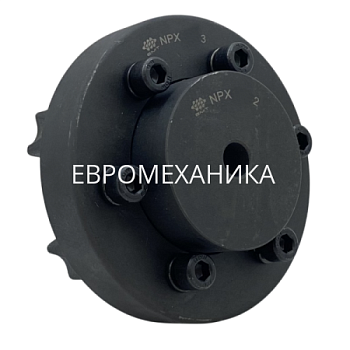 Полумуфта под расточку N-EUPEX 110 часть 2, dmax=38 мм, EMT - Евромеханика