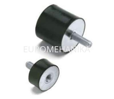 Виброизолятор 1M1F2 25x30 55 Shore A - Евромеханика