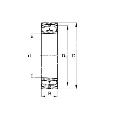 Подшипник 23280-B-K-MB FAG - Евромеханика