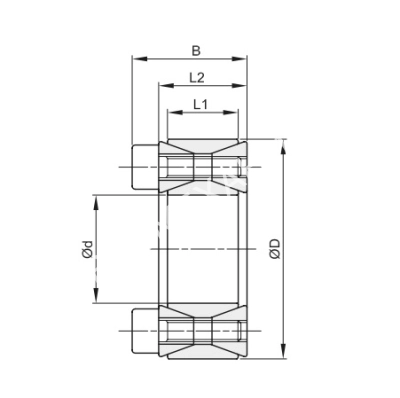 Втулка зажимная BK 40 160 x 210 (KLGG160), EMT - Евромеханика