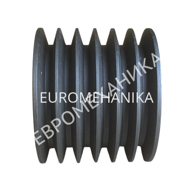 Шкив для клиновых ремней SPA 170 06 под втулку тапербуш 2517, EMT - Евромеханика