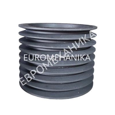 Шкив для клиновых ремней SPB 560 08 под втулку тапербуш 4545, EMT - Евромеханика