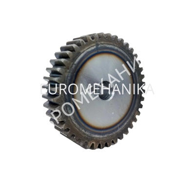 Шестерня цилиндрическая M=2 Z=20 с закалкой зуба (PM28T20), EMT - Евромеханика