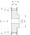 Шкив зубчатый под расточку 25 XH 200, EMT - Евромеханика
