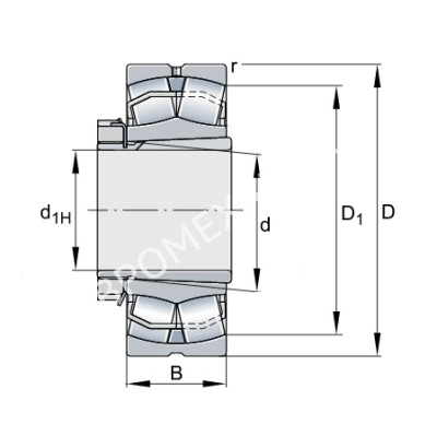 Подшипник 22330-E1-XL-K FAG - Евромеханика