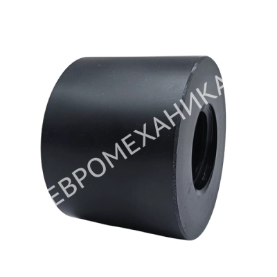 Гайка трапецеидальная полиамидная (POM) PRD 14х3 без фланца (правая резьба), EMT - Евромеханика